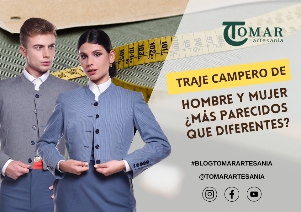 Traje Campero Femenino y Masculino: Más parecidos que diferentes