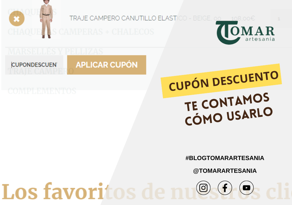 Cómo canjear tu cupón descuento