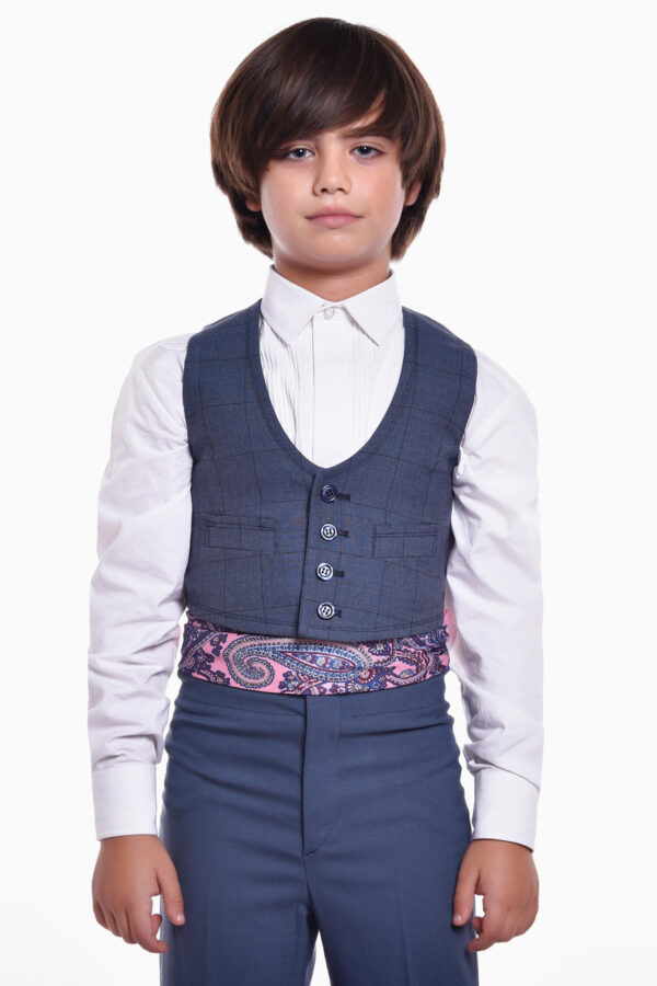 CHAQUETA+CHALECO CUADROS (GRANDE) LYCRA