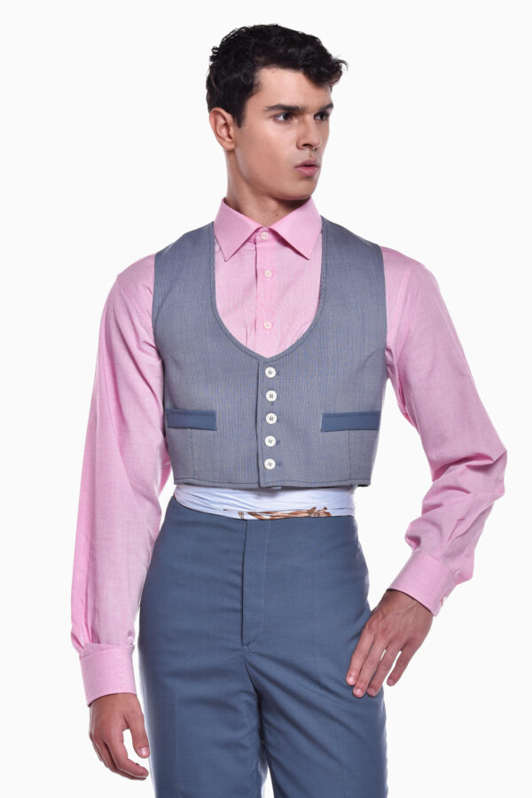 CHAQUETA+CHALECO COMBINADO RAYA ESTR. LYCRA