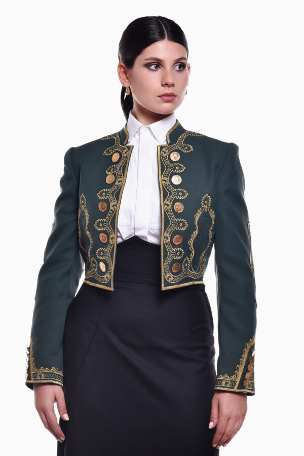 CHAQUETA BORDADA CURRO ROMERO