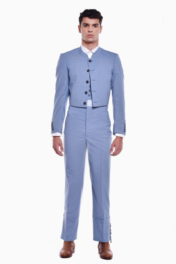 TRAJE CAMPERO COMPLETO CUADRITO LYCRA